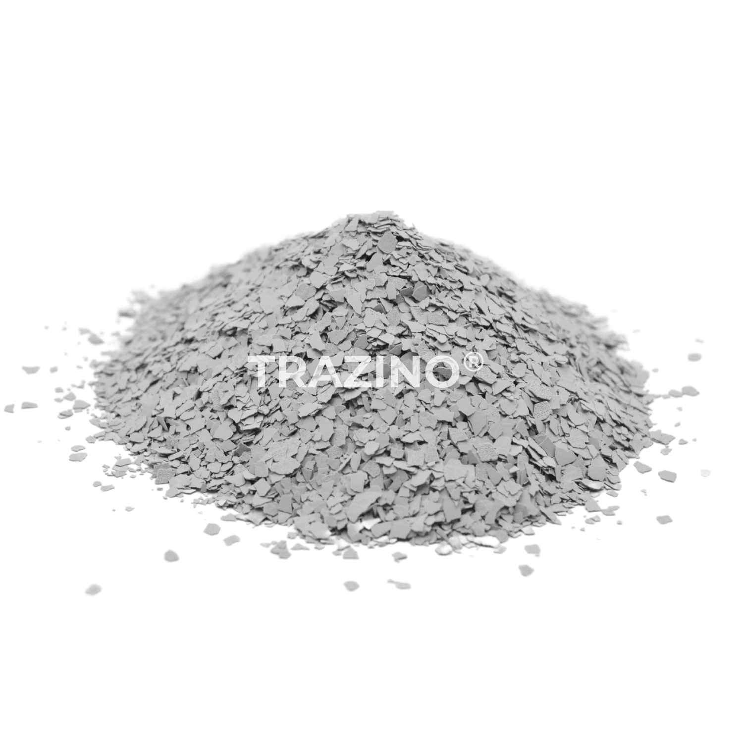 Trazino® Farbchips in Fenstergrau zum Einstreuen für Beschichtungen Trazino® Farbchips in Fenstergrau zum Einstreuen für Beschichtungen